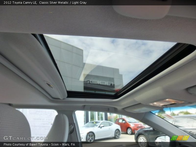 Classic Silver Metallic / Light Gray 2012 Toyota Camry LE