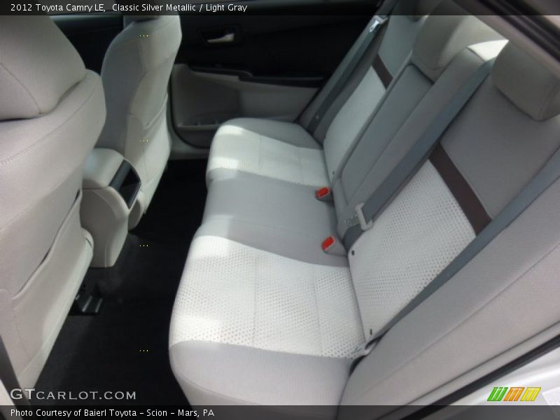 Classic Silver Metallic / Light Gray 2012 Toyota Camry LE