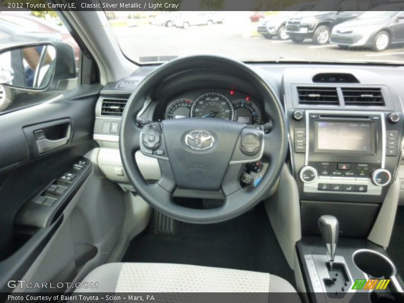 Classic Silver Metallic / Light Gray 2012 Toyota Camry LE