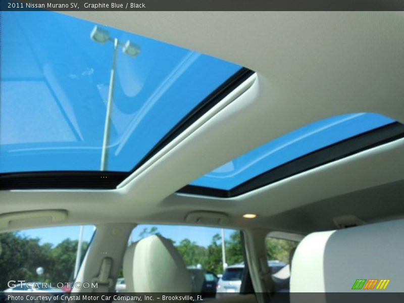 Graphite Blue / Black 2011 Nissan Murano SV