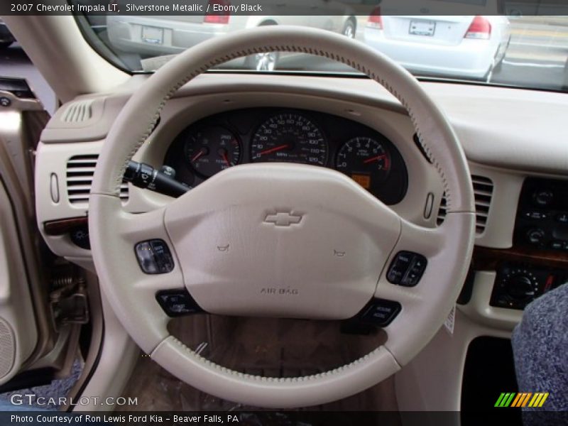 Silverstone Metallic / Ebony Black 2007 Chevrolet Impala LT