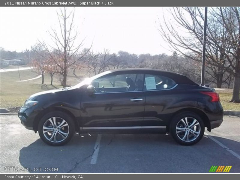 Super Black / Black 2011 Nissan Murano CrossCabriolet AWD