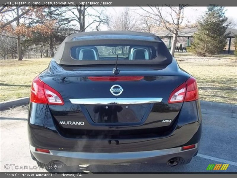 Super Black / Black 2011 Nissan Murano CrossCabriolet AWD