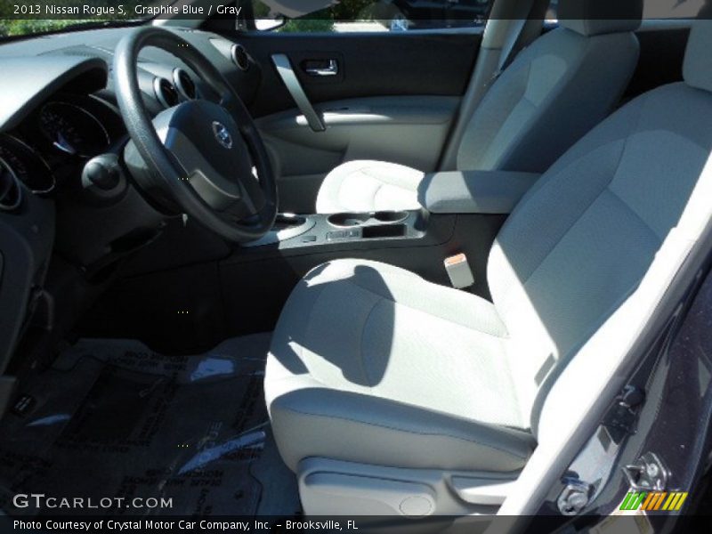Graphite Blue / Gray 2013 Nissan Rogue S