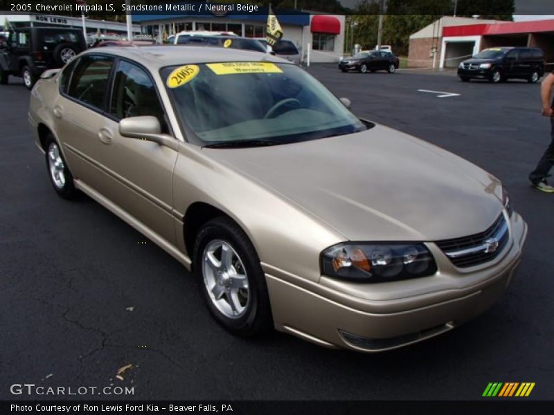 Sandstone Metallic / Neutral Beige 2005 Chevrolet Impala LS