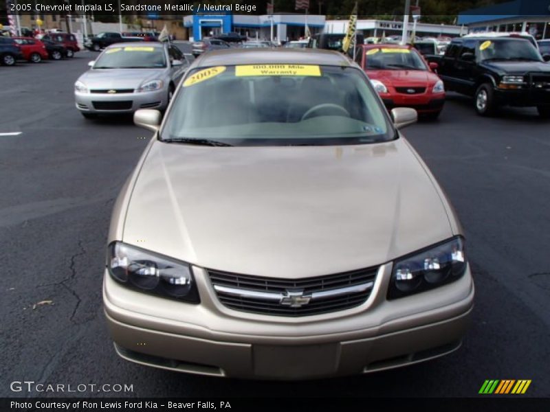 Sandstone Metallic / Neutral Beige 2005 Chevrolet Impala LS