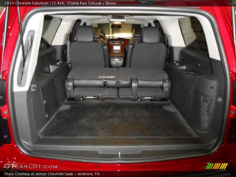 Crystal Red Tintcoat / Ebony 2014 Chevrolet Suburban LTZ 4x4