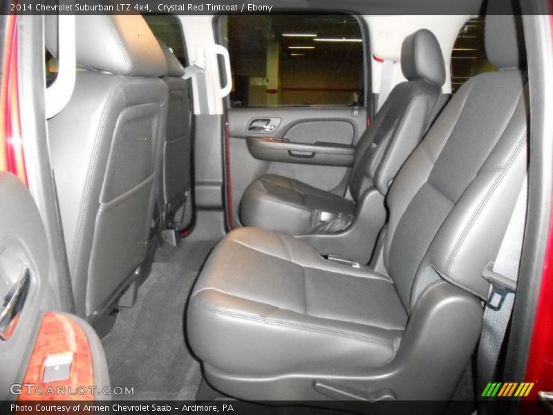 Crystal Red Tintcoat / Ebony 2014 Chevrolet Suburban LTZ 4x4