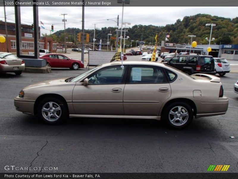 Sandstone Metallic / Neutral Beige 2005 Chevrolet Impala LS