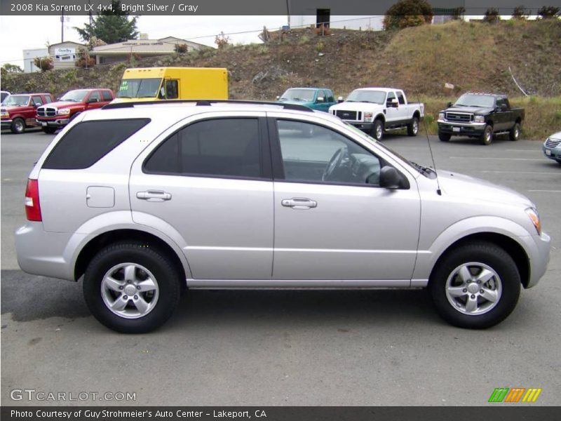 Bright Silver / Gray 2008 Kia Sorento LX 4x4