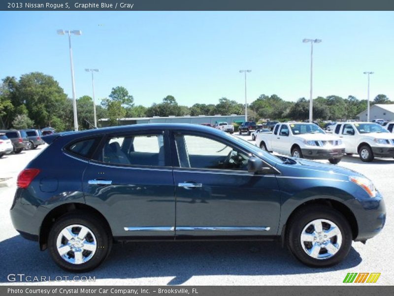 Graphite Blue / Gray 2013 Nissan Rogue S
