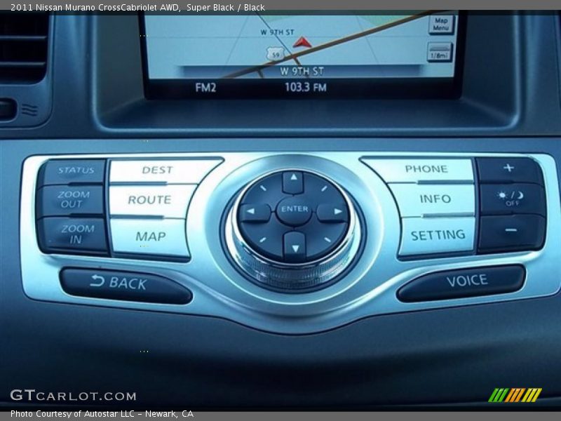 Super Black / Black 2011 Nissan Murano CrossCabriolet AWD