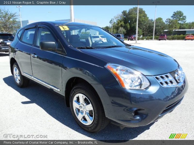 Graphite Blue / Gray 2013 Nissan Rogue S
