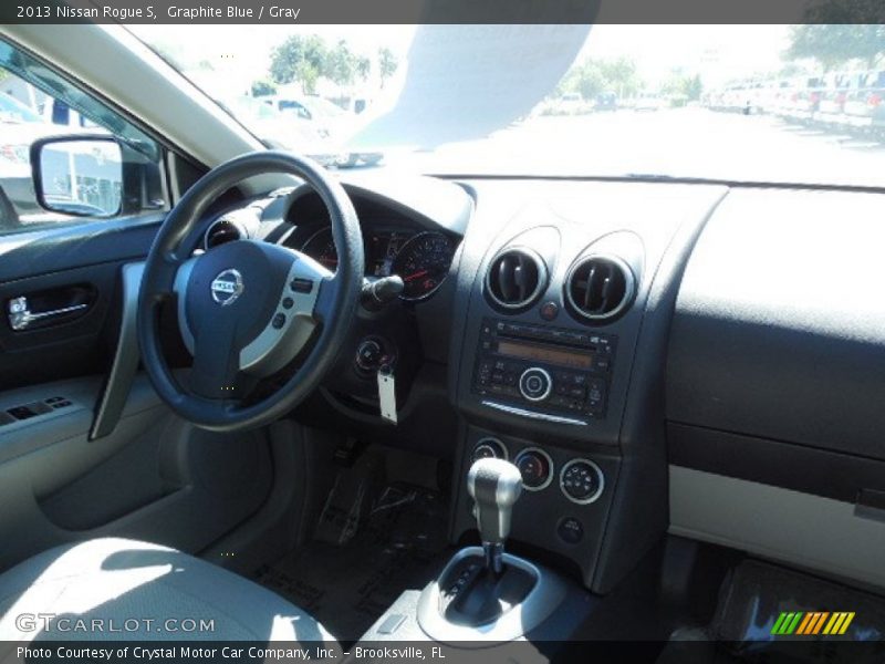 Graphite Blue / Gray 2013 Nissan Rogue S