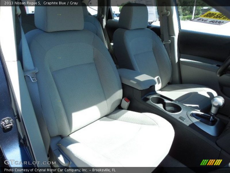 Graphite Blue / Gray 2013 Nissan Rogue S