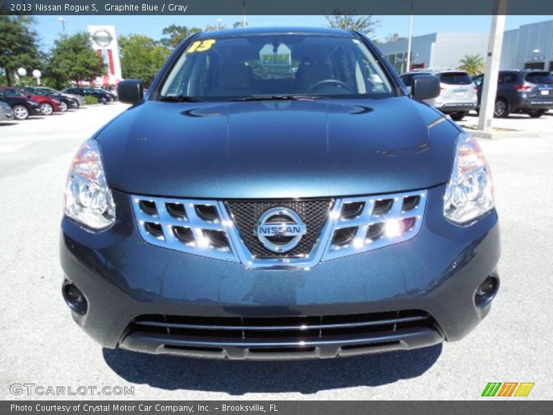 Graphite Blue / Gray 2013 Nissan Rogue S