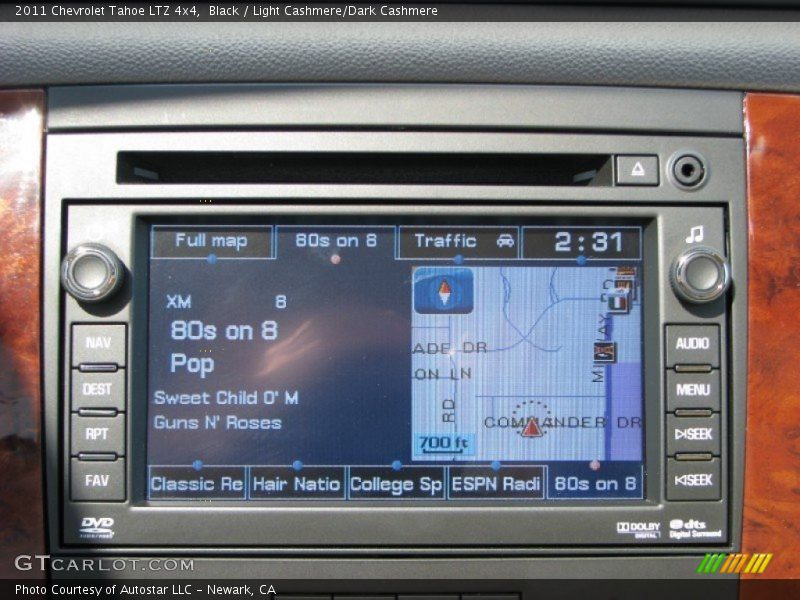 Black / Light Cashmere/Dark Cashmere 2011 Chevrolet Tahoe LTZ 4x4