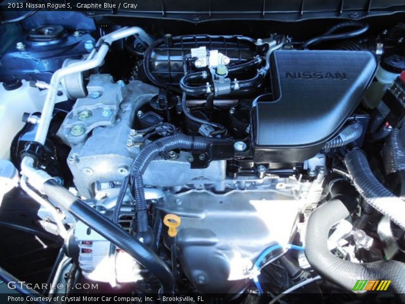 Graphite Blue / Gray 2013 Nissan Rogue S