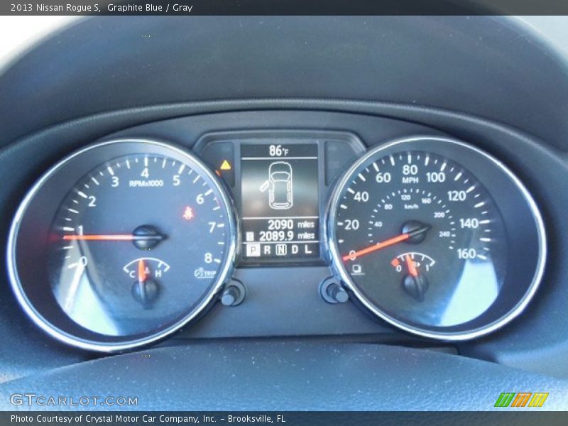 Graphite Blue / Gray 2013 Nissan Rogue S