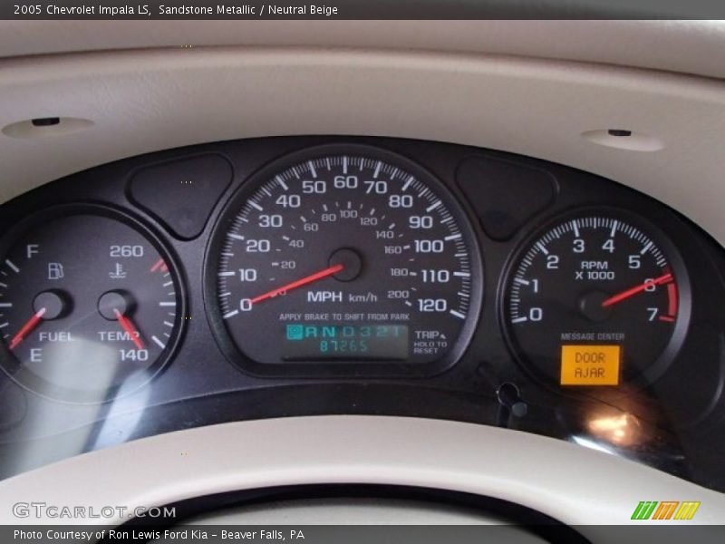 Sandstone Metallic / Neutral Beige 2005 Chevrolet Impala LS
