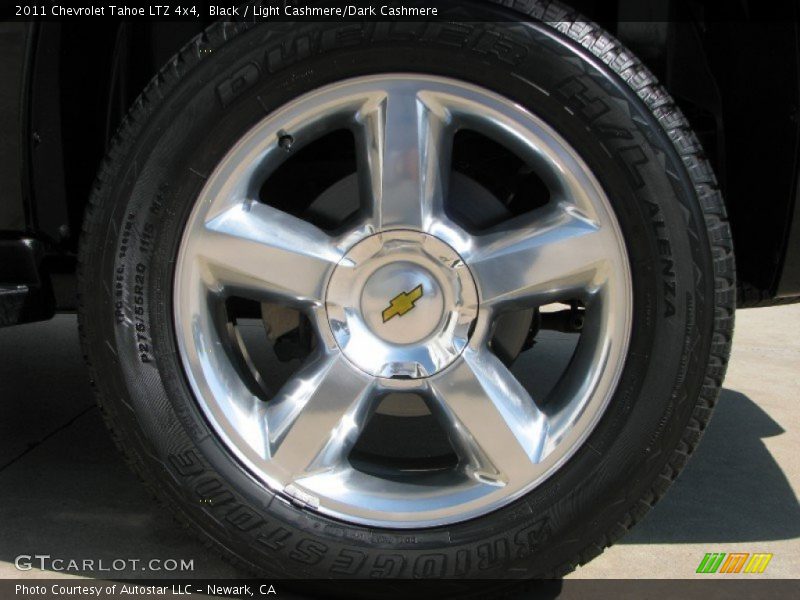 Black / Light Cashmere/Dark Cashmere 2011 Chevrolet Tahoe LTZ 4x4