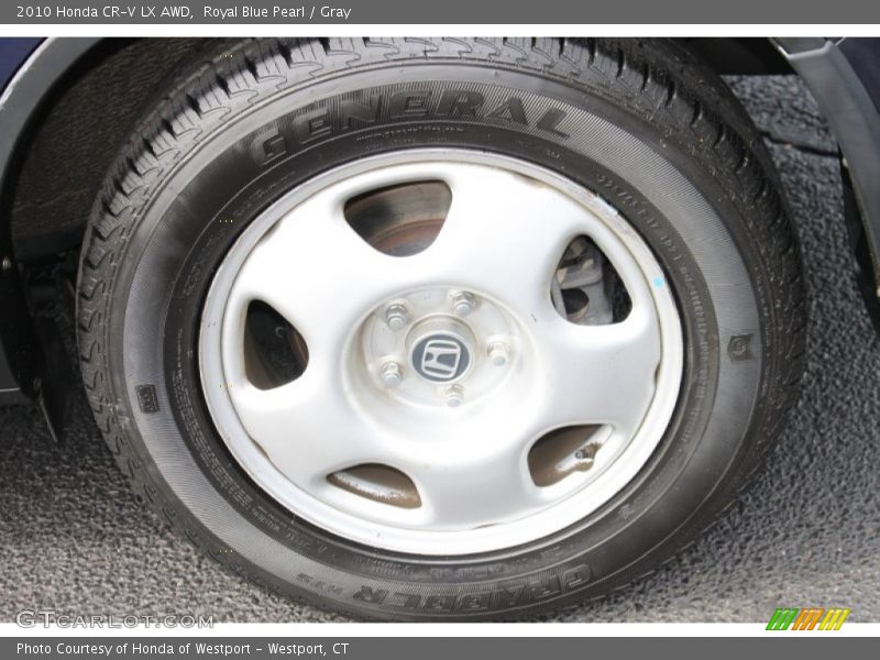 Royal Blue Pearl / Gray 2010 Honda CR-V LX AWD