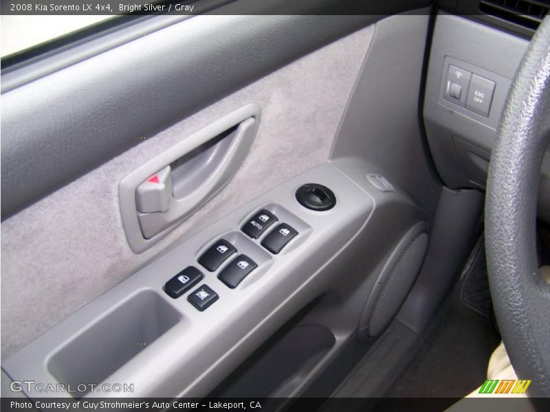 Bright Silver / Gray 2008 Kia Sorento LX 4x4