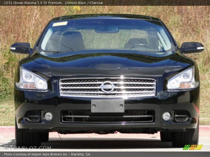 Crimson Black / Charcoal 2011 Nissan Maxima 3.5 SV Premium