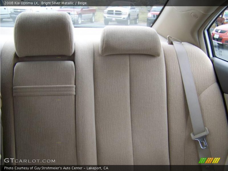 Bright Silver Metallic / Beige 2008 Kia Optima LX