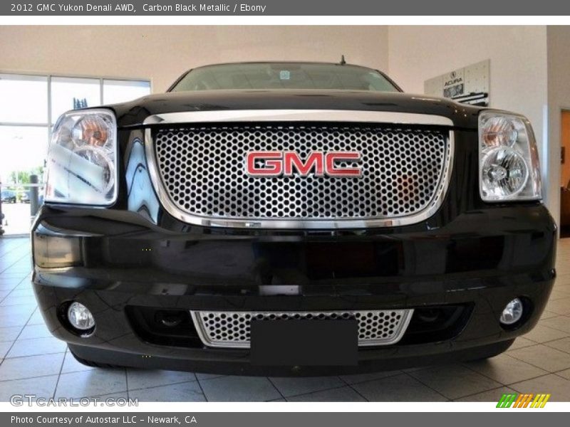 Carbon Black Metallic / Ebony 2012 GMC Yukon Denali AWD