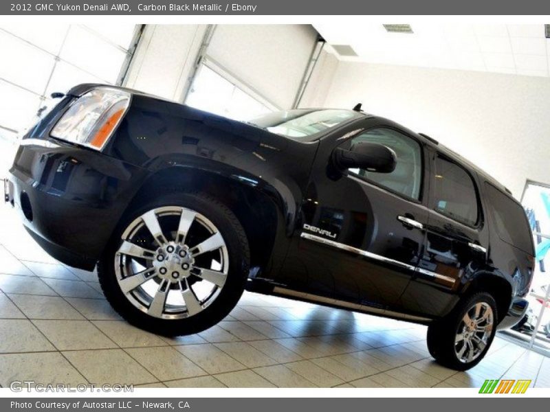 Carbon Black Metallic / Ebony 2012 GMC Yukon Denali AWD