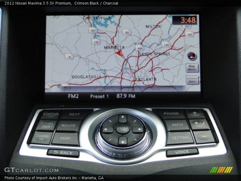 Crimson Black / Charcoal 2011 Nissan Maxima 3.5 SV Premium