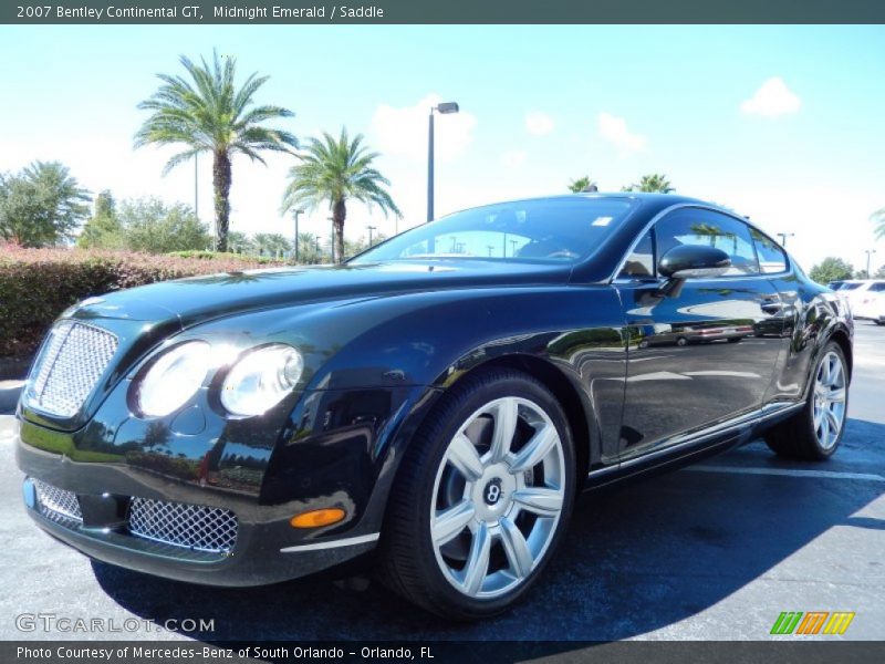 Front 3/4 View of 2007 Continental GT 