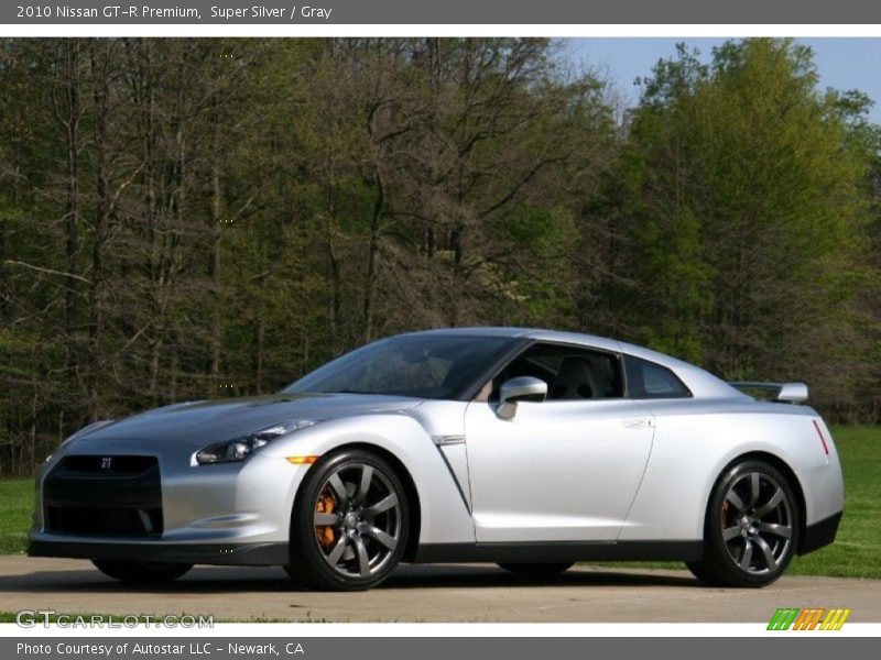 Super Silver / Gray 2010 Nissan GT-R Premium