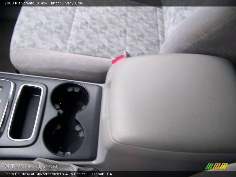 Bright Silver / Gray 2008 Kia Sorento LX 4x4