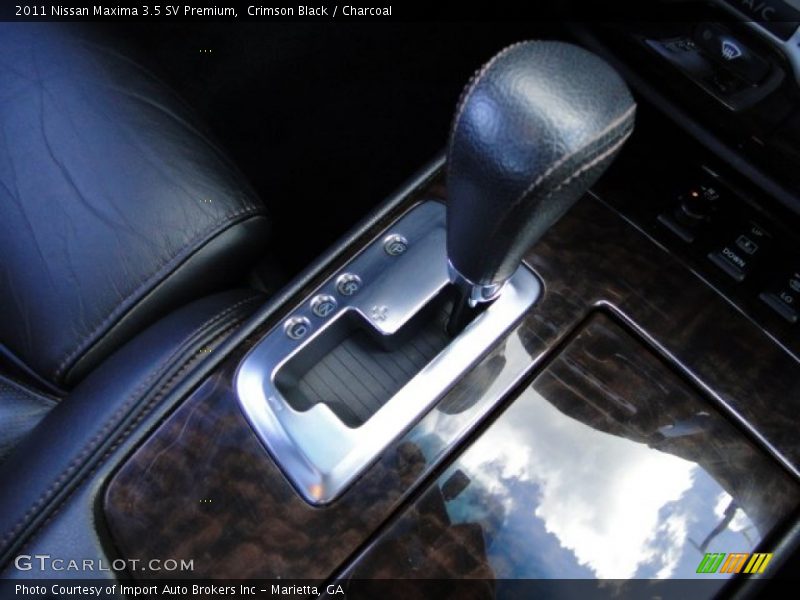 Crimson Black / Charcoal 2011 Nissan Maxima 3.5 SV Premium