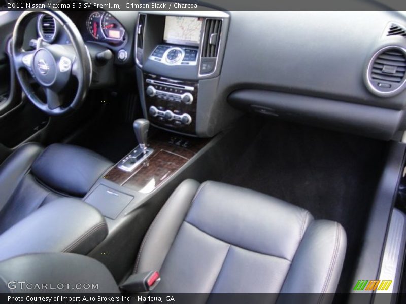 Crimson Black / Charcoal 2011 Nissan Maxima 3.5 SV Premium