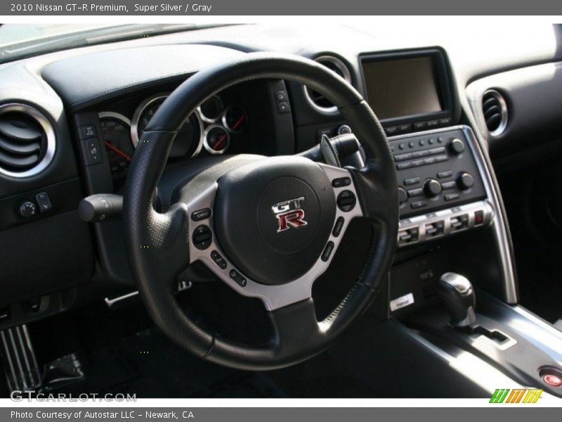 Super Silver / Gray 2010 Nissan GT-R Premium
