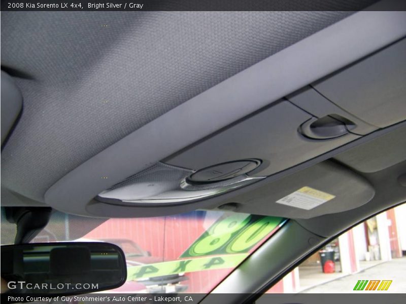 Bright Silver / Gray 2008 Kia Sorento LX 4x4