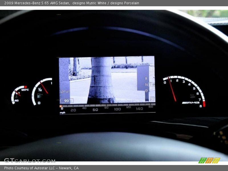 designo Mystic White / designo Porcelain 2009 Mercedes-Benz S 65 AMG Sedan