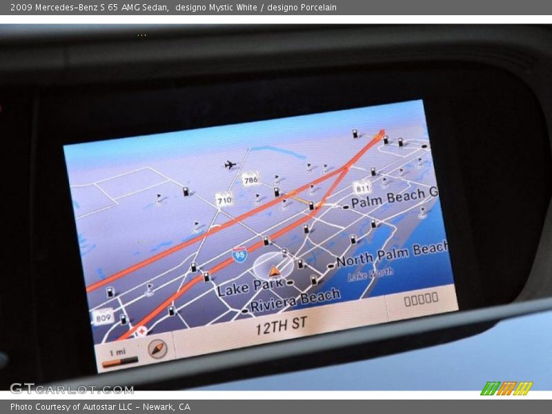 designo Mystic White / designo Porcelain 2009 Mercedes-Benz S 65 AMG Sedan