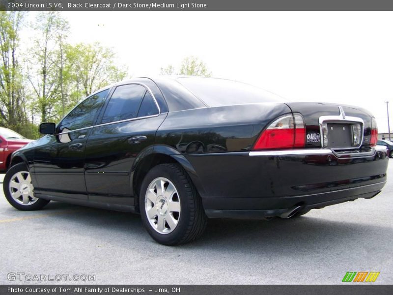 Black Clearcoat / Dark Stone/Medium Light Stone 2004 Lincoln LS V6