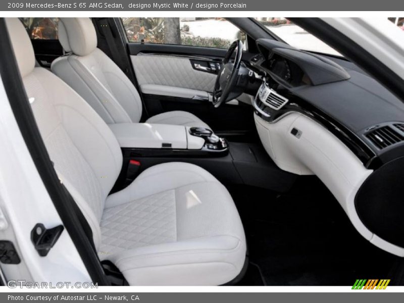 designo Mystic White / designo Porcelain 2009 Mercedes-Benz S 65 AMG Sedan