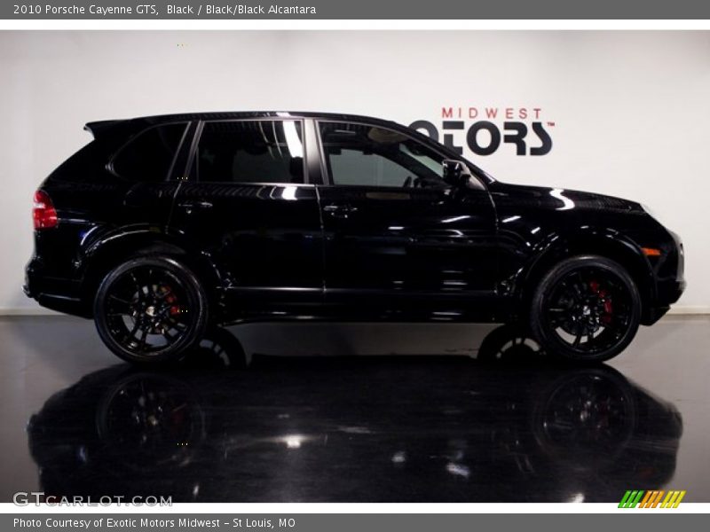 Black / Black/Black Alcantara 2010 Porsche Cayenne GTS