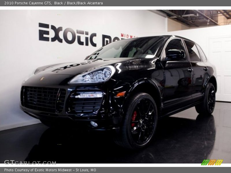 Black / Black/Black Alcantara 2010 Porsche Cayenne GTS
