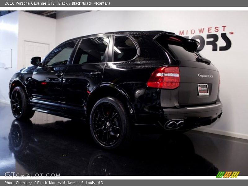 Black / Black/Black Alcantara 2010 Porsche Cayenne GTS