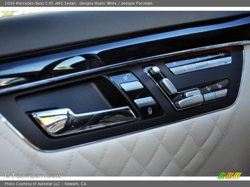 designo Mystic White / designo Porcelain 2009 Mercedes-Benz S 65 AMG Sedan