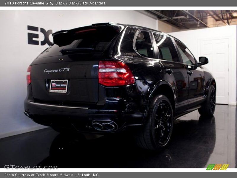 Black / Black/Black Alcantara 2010 Porsche Cayenne GTS