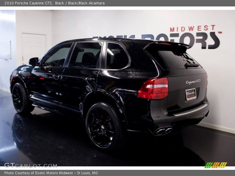 Black / Black/Black Alcantara 2010 Porsche Cayenne GTS