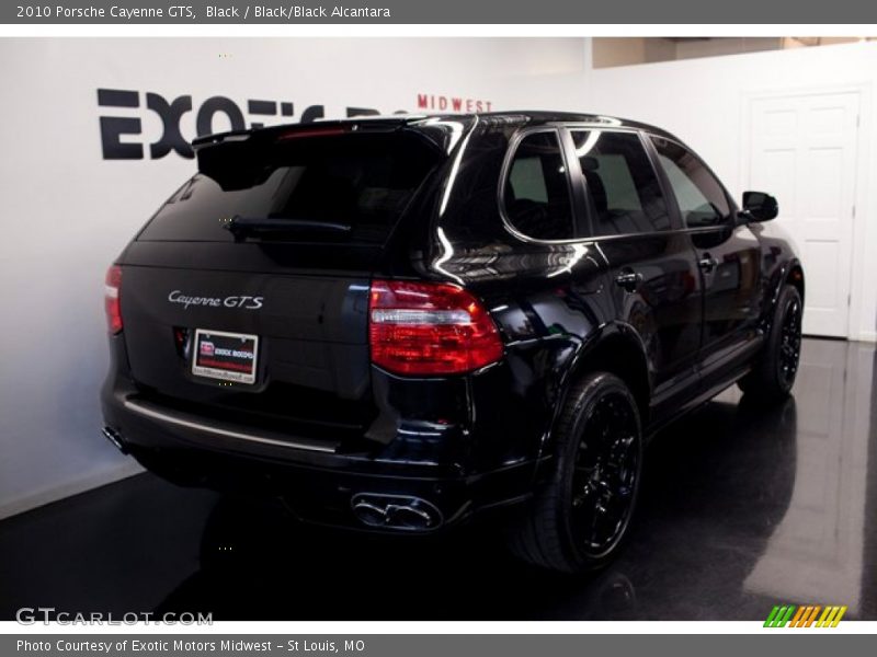 Black / Black/Black Alcantara 2010 Porsche Cayenne GTS